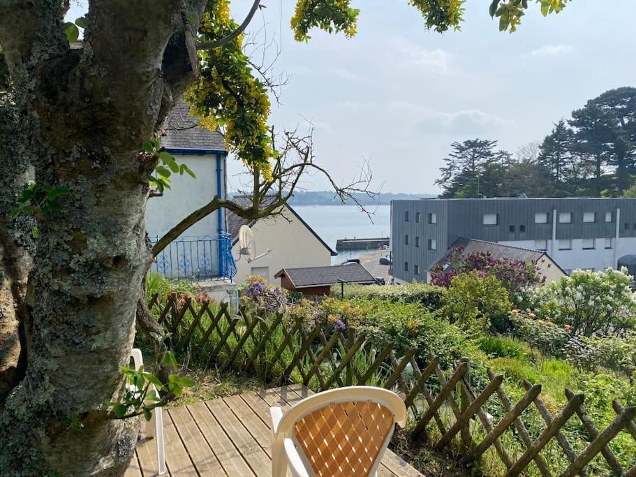 Maison Vue Mer, Entre Port Et Plage Port Manech Nevez Exterior photo