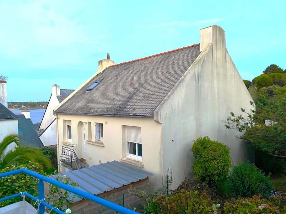 Maison Vue Mer, Entre Port Et Plage Port Manech Nevez Exterior photo