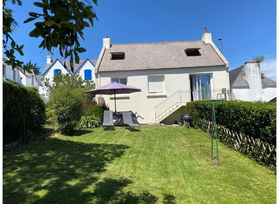 Maison Vue Mer, Entre Port Et Plage Port Manech Nevez Exterior photo